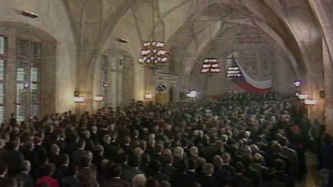 Televizní noviny - 29. prosince 1989