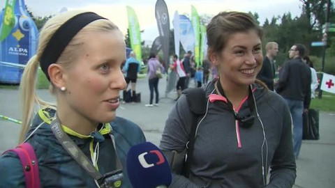 Sportovní běh a chůze - Night Run 2014 Olomouc