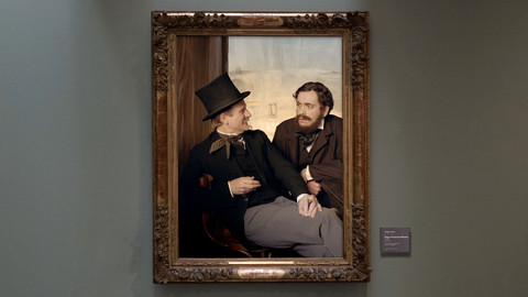 Úsměvná galerie - 1/3 Edgar Degas – Degas a Évariste de Valernes