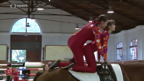 Jezdectví - M ČR v paravoltiži 2015 Brno