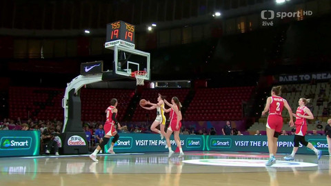 ME v basketbalu žen 2025 - Litva - Česko
