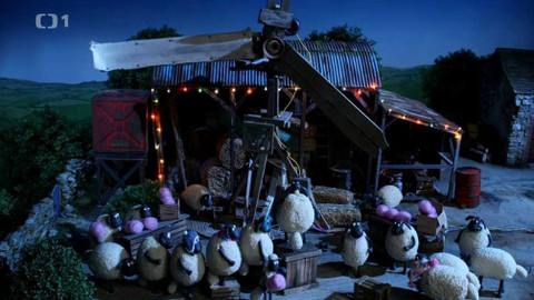 Ovečka Shaun - 37/40 Ovce ve větru