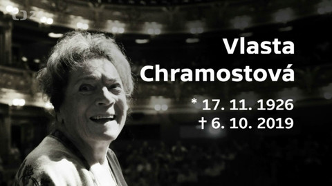 Mimořádné pořady ČT24 - Vlasta Chramostová