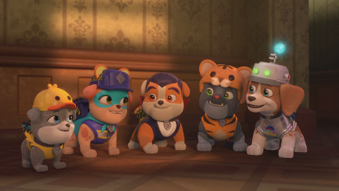 Rubble a jeho parta - Parta opravuje dům, ve kterém straší! Úúúú! / Parta staví domeček pro netopýry