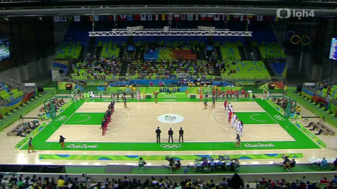 XXXI. letní olympijské hry 2016 Rio de Janeiro - Basketbal: Španělsko – USA (ženy)