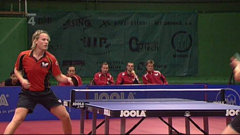 Stolní tenis - Česko - Dánsko