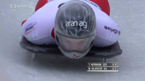 MS ve skeletonu a bobech 2016 Rakousko - 1. jízdy závodu žen