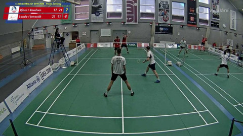 Badminton - Sokol Radotín Meteor Praha A - BK 1973 DELTACAR Benátky nad Jizerou