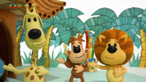 Rá Rá, hlasitý lvíček - Rá Rá a kýchající Huffty