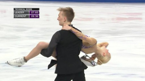 MS v krasobruslení 2014 Japonsko - Taneční páry - krátký program