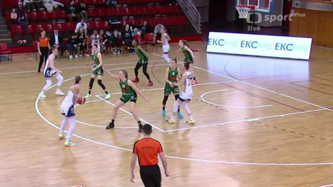 Basketbal - Levhartice Chomutov - Žabiny Brno