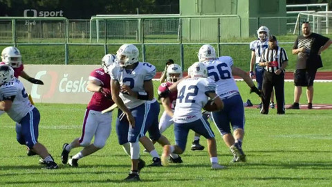 Americký fotbal - Přerov Mammoths - Ostrava Steelers