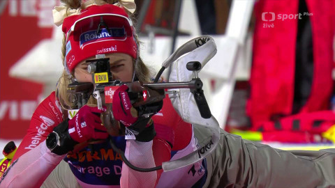 Světový pohár v biatlonu - SP Švédsko - nástřel