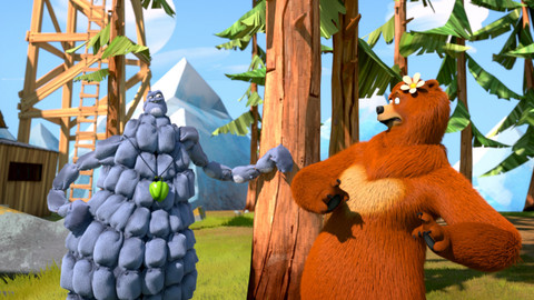 Méďa a lumíci - Výměna rolí