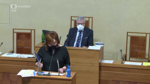 Záznam z jednání schůze Senátu PČR - 10. prosince 2020