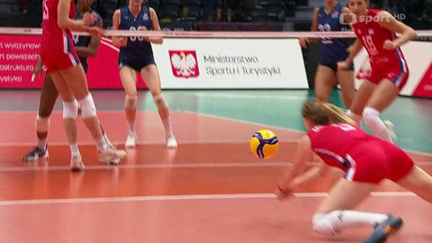 MS ve volejbalu žen 2022 Nizozemsko, Polsko - USA - Srbsko