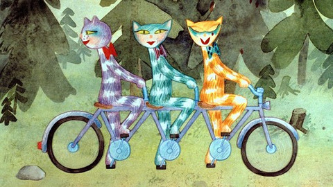 Vilík ucho sem, ucho tam - 9/13 Jak Vilík dělal dojem na kočky