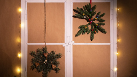 Déčko dílna - Hvězda z jehličí