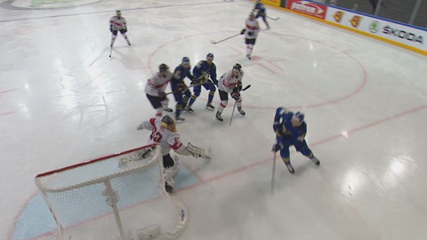 MS v ledním hokeji 2017 Německo a Francie - Švýcarsko - Švédsko