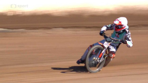 Motocyklové závody - Finále MS jezdců na ploché dráze do 21 let