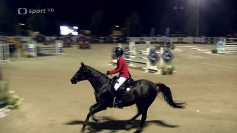 Jezdectví - Český skokový pohár Velká cena Ptýrova