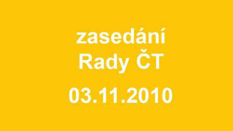 Jednání Rady České televize - 18. jednání Rady ČT v roce 2010