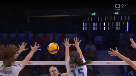 Volejbalová Liga národů - Česko - Belgie