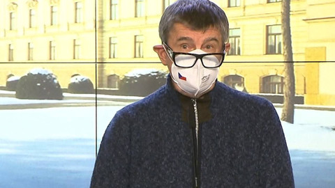 Mimořádné pořady ČT24 - Brífink premiéra Andreje Babiše po jednání s krajskými hejtmany