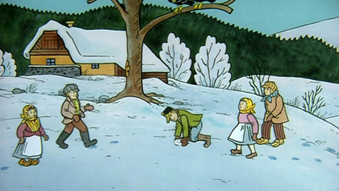 Říkadla Josefa Lady - Zima