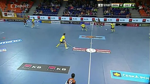 Florbal - Itelligence Bulldogs Brno - FBC ČPP software Ostrava