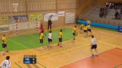 Házená - SKP Frýdek-Místek - HK A.S.A. Město Lovosice