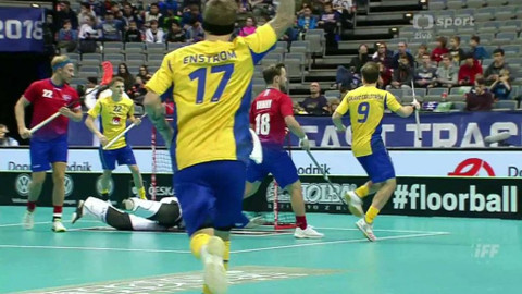 MS ve florbalu 2018 Česko - Švédsko - Norsko