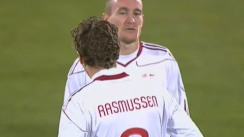 Fotbal - Dánsko - Česko