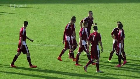 Fotbal - Lotyšsko - Česko