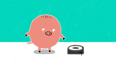 Naše prasátko - 6/52 Robot