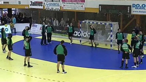 Házená - HC Gumárny Zubří - HCB OKD Karviná