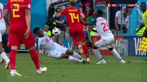 FIFA MS ve fotbalu 2018 Rusko - Belgie - Panama