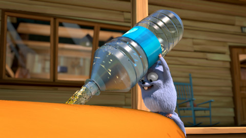 Méďa a lumíci - Hašení žízně