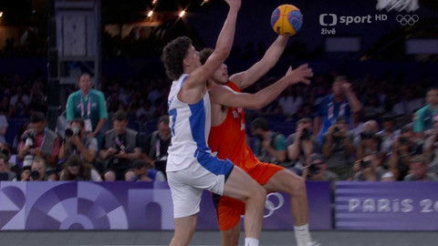 XXXIII. letní olympijské hry 2024 Paříž - Basketbal 3x3: Francie - Nizozemsko