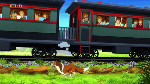 Lassie a přátelé - 17/26 Železný oř velkých hor