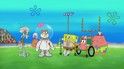SpongeBob v kalhotách - Úžasná mini-houba / Sporty