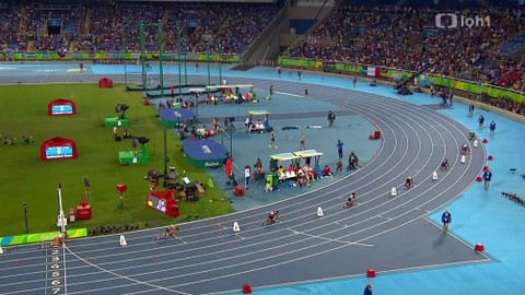 XXXI. letní olympijské hry 2016 Rio de Janeiro - Atletika: trojskok (Ž), 400 m (M), 100 m (M) – finále
