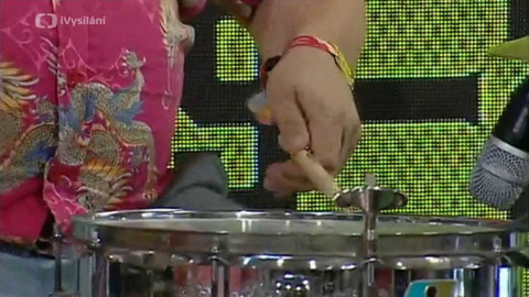 ČT na Colours of Ostrava - Hudební workshop - bicí