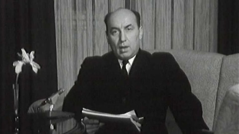 Příloha Televizních novin - Štědrovečerní projev Oldřicha Černíka