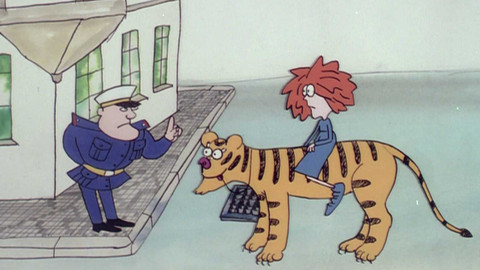 Zmatky kluka Zmatlíka - Zmatlík a tygr