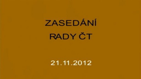 Jednání Rady České televize - 21. jednání Rady ČT v roce 2012