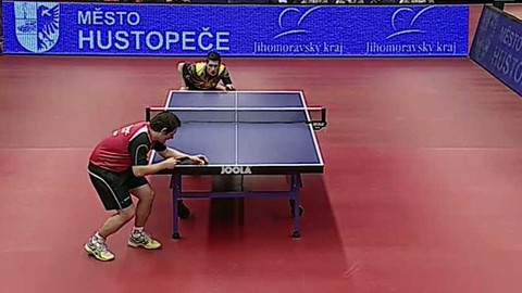 Extraliga stolního tenisu - TJ Agrotec Hustopeče - DTJ Hradec Králové