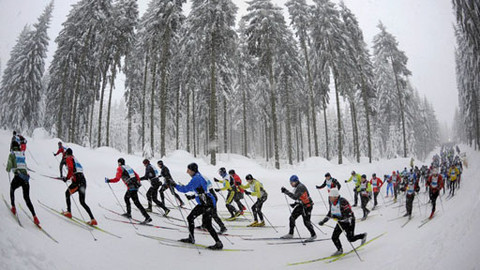 Lyžování - Vasaloppet