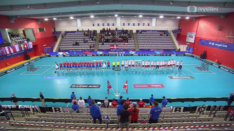 MS ve florbalu 2018 Česko - Dánsko - Norsko