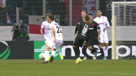 Evropská konferenční liga UEFA - LASK Linec - SK Slavia Praha
